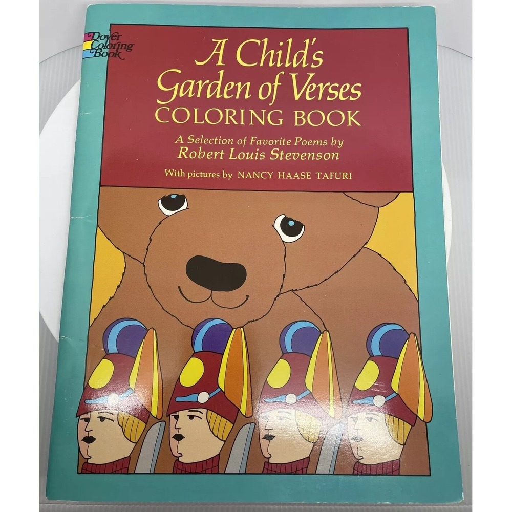 Dover Classic Stories Coloring Book A Child's Garden of Verses Kids‎ Poetry Book
